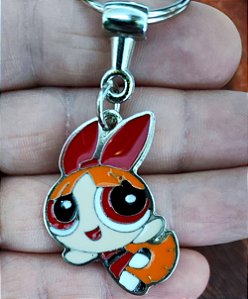 Chaveiro Metal Meninas Superpoderosas Florzinha