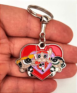 Chaveiro Metal Meninas Superpoderosas