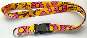 Cordão com Engate Rápido Simpsons Donut