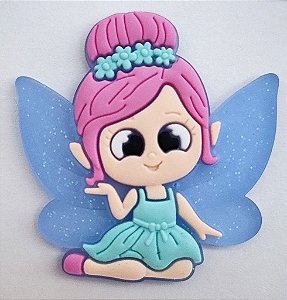 Aplique Emborrachado Fada