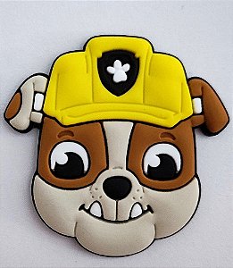 Aplique Emborrachado Patrulha Canina Rubble