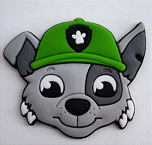 Aplique Emborrachado Patrulha Canina Rocky