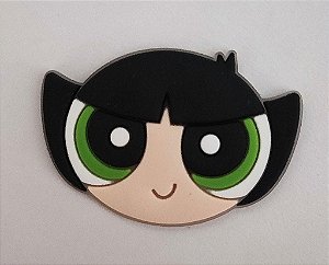 Aplique Emborrachado Meninas Superpoderosas Rosto Docinho