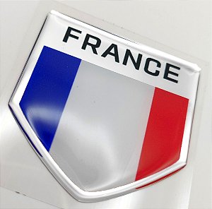 Adesivo Resinado Escudo País França