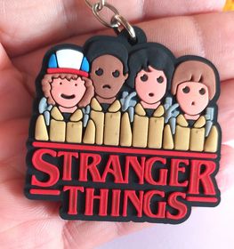 Chaveiro Emborrachado Personagens Stranger Things