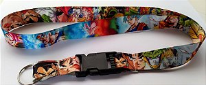 Cordão com Engate Rápido Dragon Ball Sagas