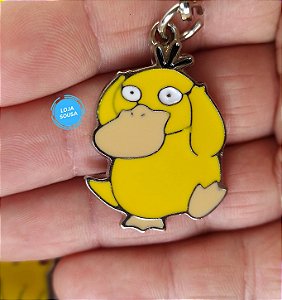 Chaveiro Metal Pokemon Psyduck