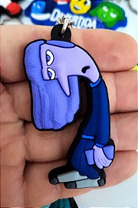 Chaveiro Emborrachado Divertida Mente Tédio