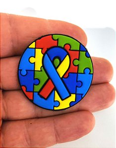Broche Autismo Emborrachado