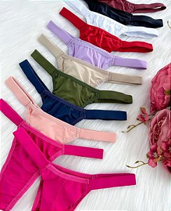 Calcinha Biquíni/ Tirinha Lisa - Modelo Fio Modeladora