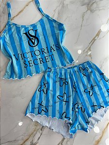 Pijama Victoria's Secret Azul