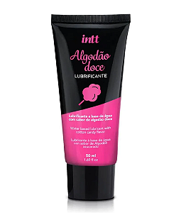 Lubrificante a Base de Água Sabor Algodão Doce 50ml Intt