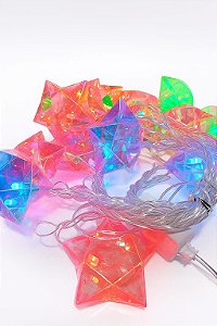 CORDAO 16 ESTRELINHAS FRUTARCOR E 16L RGB BIVOLT