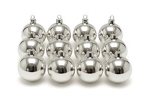 BOLA DE NATAL 3CM C/12