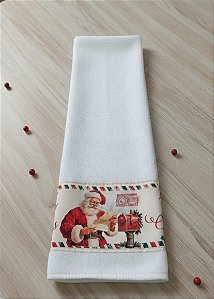 PANO DE COPA NATAL NOEL CARTA