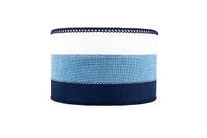 FITA NATALINA ARAMADA 6X9 AZUL E BRANCA