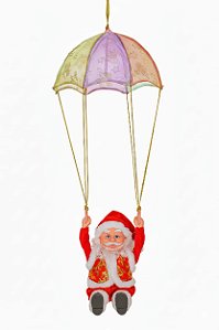 PAPAI NOEL MALABARISTA NO PARAQUEDA