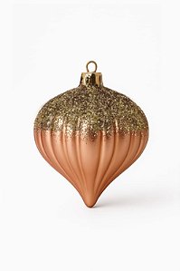 BOLA NATALINA DECORADA 10CM