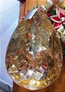 ENF NATAL CRISTAL PENDURAR DOURADO CLARO