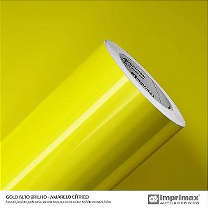 Papel de Parede - Gold Alto Brilho Amarelo - 1,40m