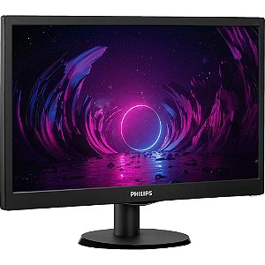 MONITOR PHILIPS 18,5 LED HDMI PRETO 193V5LHSB2