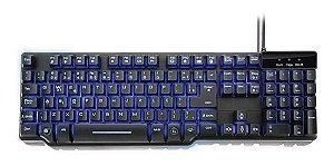 Teclado Gamer Multilaser Tc196 Com Led Azul