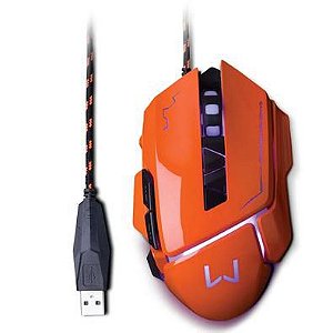 Mouse Gamer Multilaser mo263 Laranja