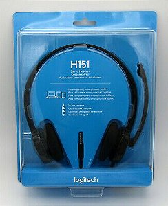 Headset Com Fio Logitech H151