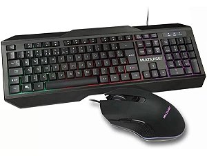 Kit Teclado e Mouse c/fio Multilaser Tc 239