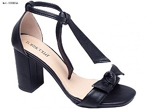 Sandália Feminina Torricella de Amarração Salto 8,5 cm