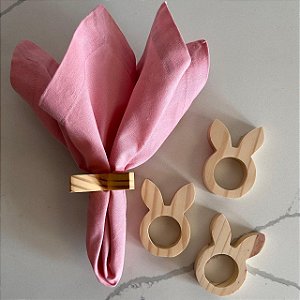 Argola para Guardanapo Orelhas - 4 peças