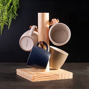 Mini Mug Stellar com Suporte - 5 peças