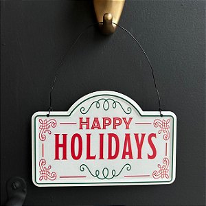Placa Holidays