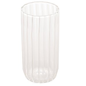 Copo Long Drink Canelado 330ml - 2 peças