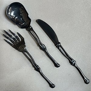 Talheres Skeleton - 12 peças