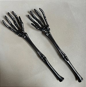 Talheres p/ Salada Skeleton - 2 peças