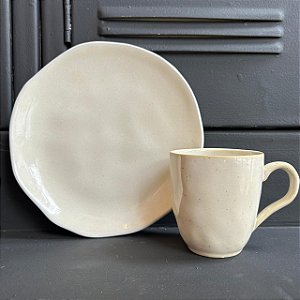 Conjunto Breakfast Organic Latte - 4 peças