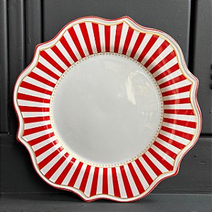 Prato Raso Candy Cane