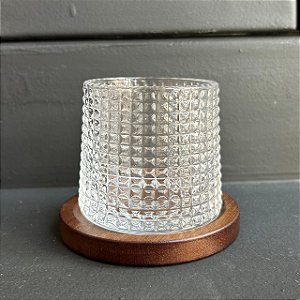 Copo Spike c/ Suporte em Bambu 290 ml