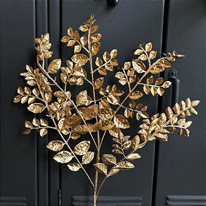 Galho Decorativo Folhagem 73 cm