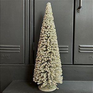 Árvore Decorativa Flocada 50 cm