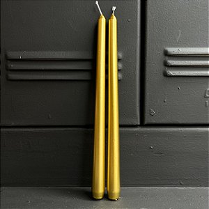 Vela Gold Dust - 2 peças