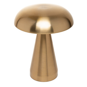 Luminária Mushroom Dourada