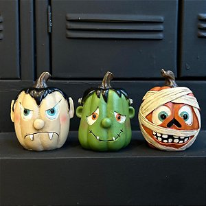 Monster Trio Decorativo - 3 peças