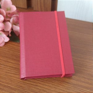 Caderninho A6 Vermelho