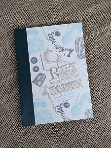 Caderno Flexível com Capa em Tecido