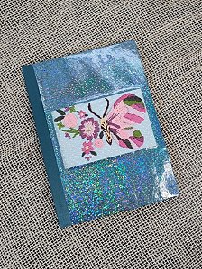 Caderno Flexível Capa Bordada