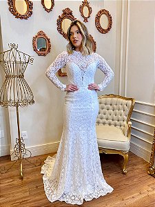 VESTIDO DE NOIVA DIAMANTE - Malva Charme