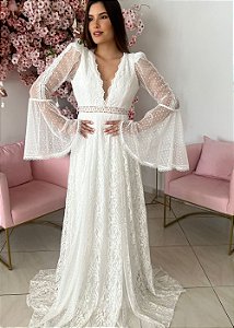 VESTIDO DE NOIVA RARIDADE PREMIUM DIAMOND - Malva Charme