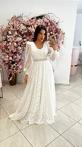 VESTIDO DE NOIVA PLENITUDE - Malva Charme